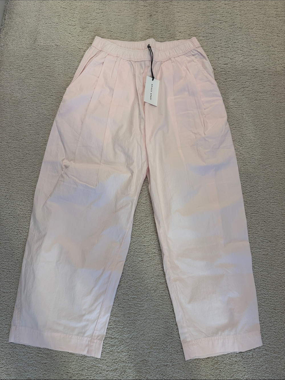 Brand new never worn apiece apart, rosewater spa pleat pant